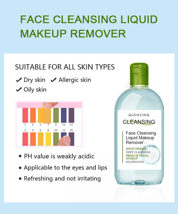 Private Label Oil Free Makeup Remover Cleansing Water