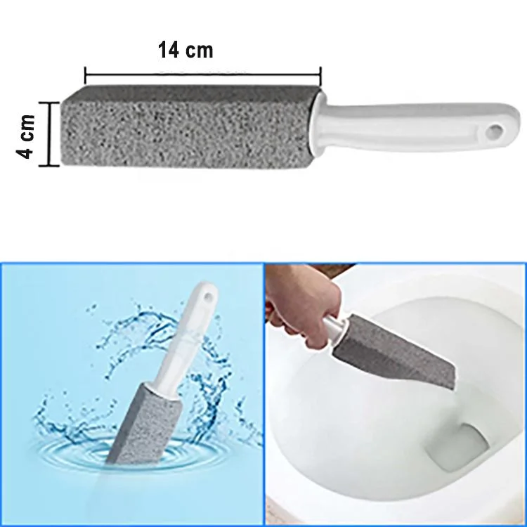 Foam Glass Toilet Bowl Ring Cleaner Pumice Stone Does Not Dirty Hands