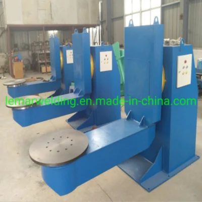 5000kg L Type Double Rotary Boom Welding Lifting Positioner