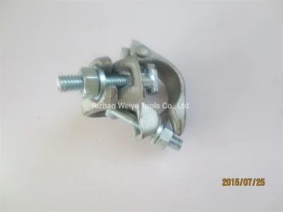 En74 BS1139 1.0kg 90degree Drop Forged Double Scaffold Clamps Couplers