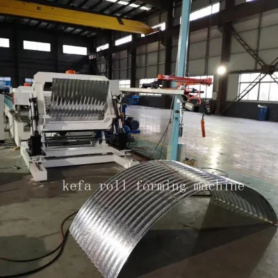 Premium Quality Grain Storage Silo Body Sheet Making Machine Corrugated Roof Sheet Making Machine
