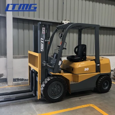 Ltmg Diesel Forklift Fd30 3ton 3000kg Forklift with Hydraulic System and Attachments for Sale