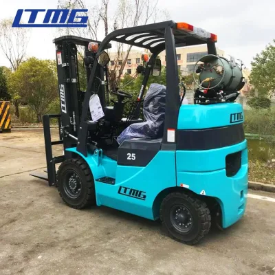2.5 Ton 3 Ton Dual Fuel Forklift Specification LPG Gasoline Powered Forklift with Paper Roll Clamp