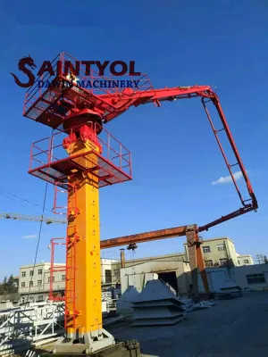 Column Hydraulic Self Climbing Concrete Pump Companionship Concrete Placing Boom on Sale