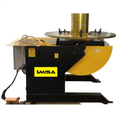 1200 Kg Load Capacity Welding Positioner Pipe Turning and Tilting Table