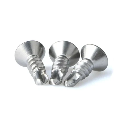 Factory Direct Sale Tail Recessed Countersunk Head Self-Drilling Screws