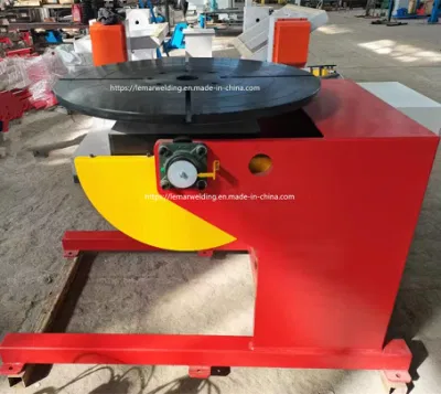 3 Tonne Welding Positioner with 1400mm Table Diameter Tilting 135 Degree