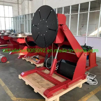 15 T 3 Axis Hydraulic Lifting up Welding Turntable Positioner