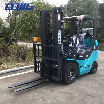 2.5 Ton 3 Ton Dual Fuel Forklift Specification LPG Gasoline Powered Forklift with Paper Roll Clamp