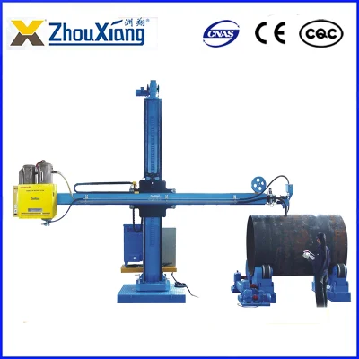 Automatic Tube Welding Manipulator for Pipe Inside and Outside Seam Welding