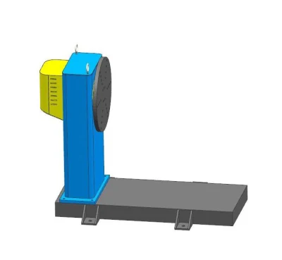 Single Axis L Type Positioner Payload 1000kg Rotary Welding Positioner Welding Positioner Turntable