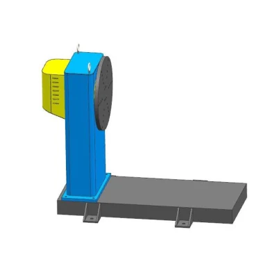 Single Axis L Type Positioner Payload 1000kg Rotary Welding Positioner Welding Positioner Turntable