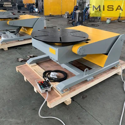 2 Ton Hydraulic Welding Positioner, for Pipe Flange Elbow, Rotary Welding Equipment