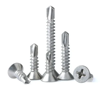 Factory Direct Sale Tail Recessed Countersunk Head Self-Drilling Screws