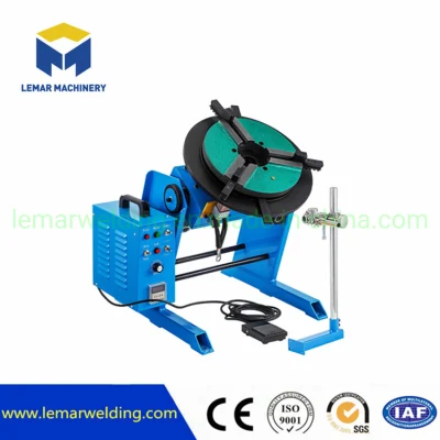 300kg Welding Positioner Turntable Pipe Flange Welding Turning Table