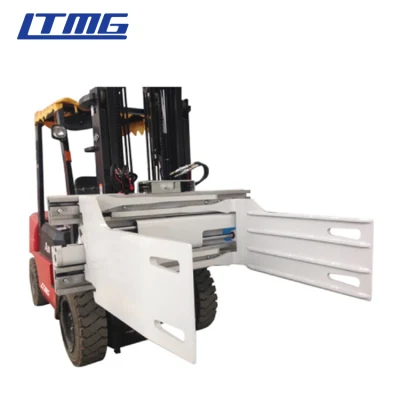 Hydraulic Diesel Forklift 2.5 Ton 3 Ton Forklift with Paper Roll Clamp/Bale Clamp/Rotator/Push and Pull Attachment