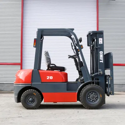 2 Ton 2t Diesel Forklift Truck Lifting Height 3000mm 350mm 4000mm 4500mm 5000mm 5500mm 6000mm 6500mm 7000mm