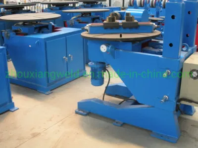 China Automatic Hydraulic Small Pipe Lift Tilt Work Welding Positioner Chuck for Sale