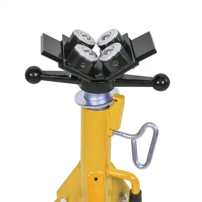 Welping 1000lbs Loading Pipe Jack Stands 60-108cm Height Universal Pipe Stands Vise