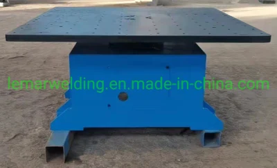 5000kg L Type Double Rotary Boom Welding Lifting Positioner