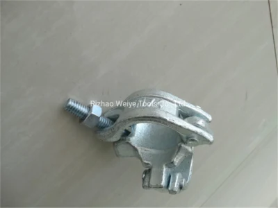 En74 BS1139 1.0kg 90degree Drop Forged Double Scaffold Clamps Couplers