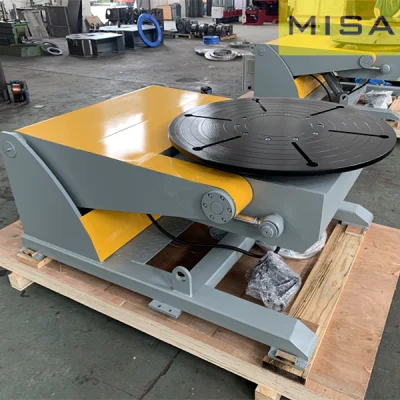 2 Ton Hydraulic Welding Positioner, for Pipe Flange Elbow, Rotary Welding Equipment