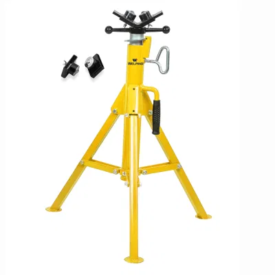 Welping Hot Selling 23 to 42 1/2 Inch Height Adjustable HDPE Pipe Jack Stand for 1/2&quot;-12&quot; Pipes Supporting