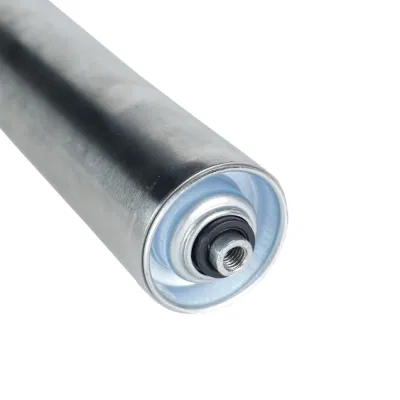 Stable Protection PVC Brand Galvanized Steel 3 Inch Conveyor Roller