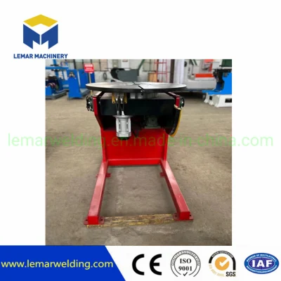  135 Degree 1000kg Rotary Positioner Turntable for Welding and Cutting