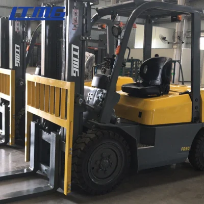Ltmg Diesel Forklift Fd30 3ton 3000kg Forklift with Hydraulic System and Attachments for Sale