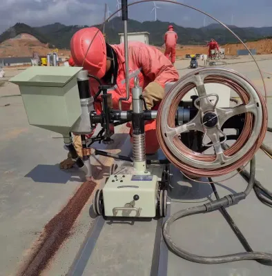 Automatic Submerged-Arc Welding Machine for Tank Construction