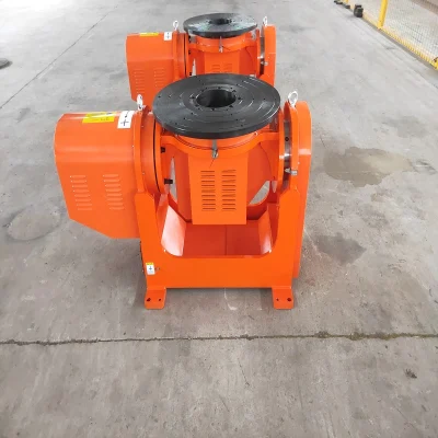 a Dual Axis Platform Welding Positioner Specifically Designed for The Welding and Machining Industry That Supports Customizable Rotating Discs