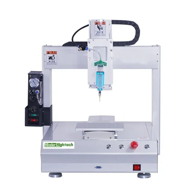  Desktop Robotic Glue Dispensing System for PCBA Silicone Dispenser Robot/Line Width Less Than 0.8mm Auto Glue Dispenser Robot