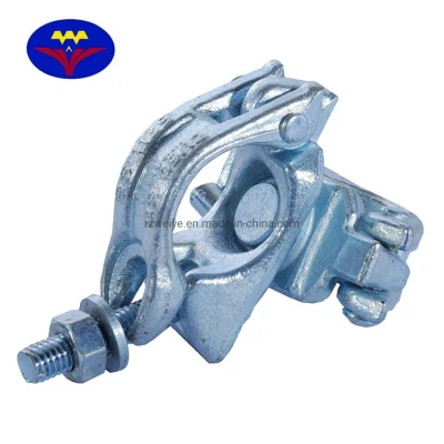Construction Steel/Metal/Iron Tubular Scaffolding Accessories Drop Forged Swivel Coupler/Clamp 360 Degree Rotating Coupler