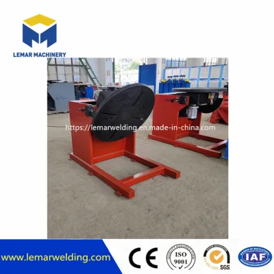 3000kg Universal Rotary Turn Table Positioner with 3 Jaw Lathe Chuck