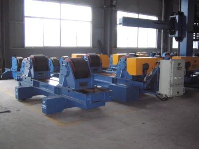 Automatic Welding Rotator Self Aligning Rotator 600-4200mm Vessel Turning Rolls