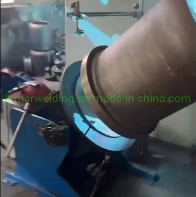 1200mm Table Diameter Variable Speed Automatic Welding Positioner with Foot Pedal and 3 Jaw Chuck