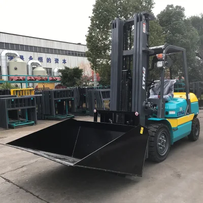 Ltmg 3t 3 Ton 3.5 Ton 4 Ton Diesel Forklift with Hanged Bucket