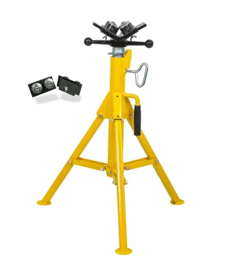 Welping 1000lbs Loading Pipe Jack Stands 60-108cm Height Universal Pipe Stands Vise
