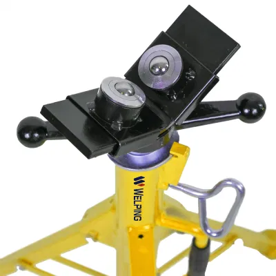 Welping Hot Selling 23 to 42 1/2 Inch Height Adjustable HDPE Pipe Jack Stand for 1/2&quot;-12&quot; Pipes Supporting