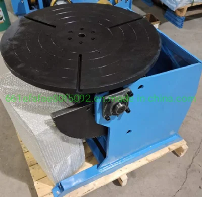1200kg Vertical Load Capacity Welding Positioner 120 Degree Tilt Angle Table
