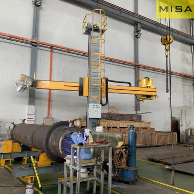 Outside Inside Longitudinal Welding Automatic Column Boom Welding and Positioning Equipment