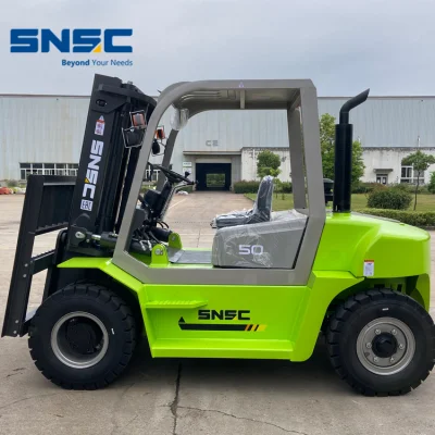 Snsc Empilhadeira Montacargas 5 Ton Diesel Grua Horquilla Forklift