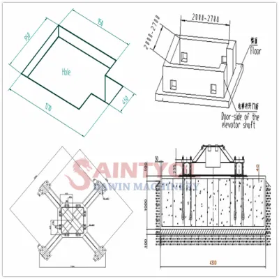 High Grade Steel Concrete Placing Boom with Hydraulic Self Jack-up Column