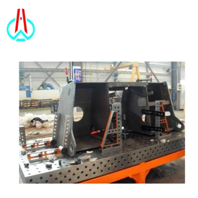 Assembly Steel Plate Welding Automatic Rotating 3D Table D16 / D28 for Welding Assembling