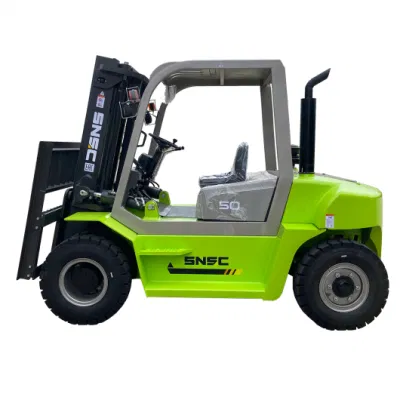Heavy Duty Chariot Elevateur 5 Tonnes Diesel Forklift