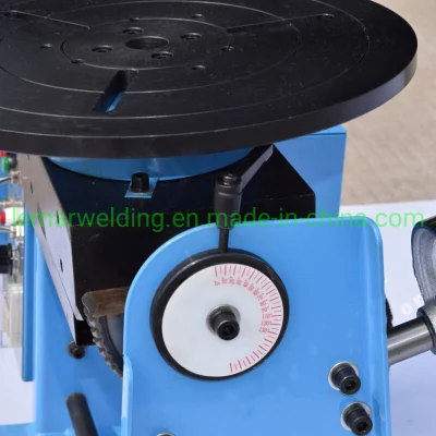 30kg 50kg 100kg Pipe Flange Dual Guide Rail Pneumatic CNC Welding Positioner