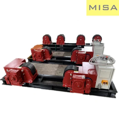 40 Ton Conventional Welding Rotator for Pressure Vessel PU Wheels Welding and Positioning Equipment