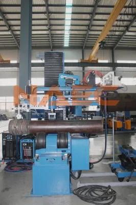 Automatic Two-Torch Pipe and Flange Welding Manipulator