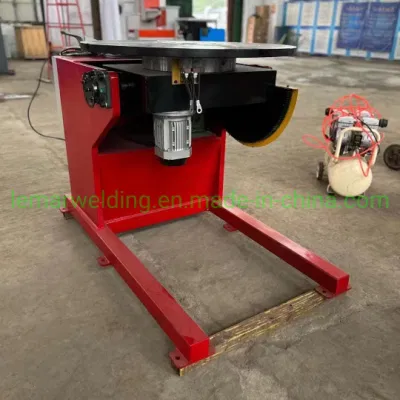 135 Degree 1000kg Rotary Positioner Turntable for Welding and Cutting